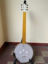 Banjo, Gretsch 1885 Dixie banjo a 6 corde acero antico