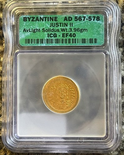 Bizantino 567 578 giustino - bizantino,