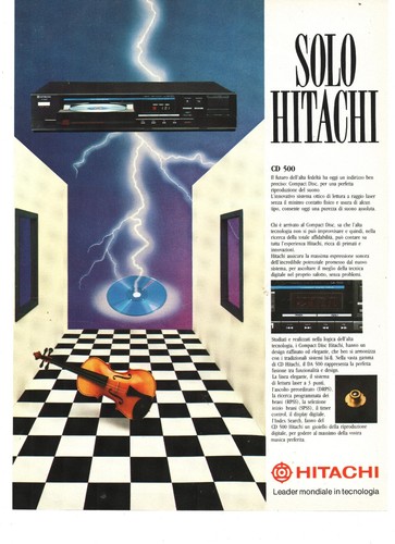 Hitachi 500 player - cd,