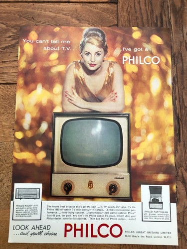 Original large colour advert - original,