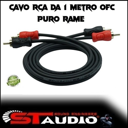 Cavo schermato rca - cavo, metri