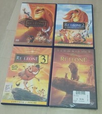 DVD IL RE LEONE 1 2 E 3 BUENA VISTA + FILM NUOVO FUORI CATALOGO 