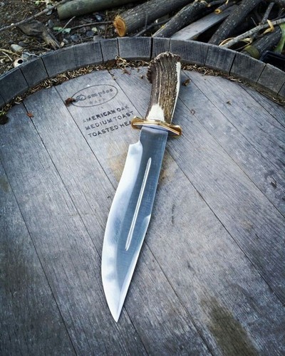 Coltello bowie lama acciaio - lama,