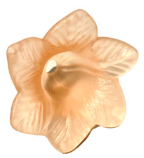 FIORE PENDENTE IN VETRO DI