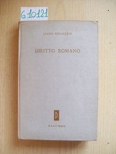 L. CHIAZZESE - DIRITTO ROMANO