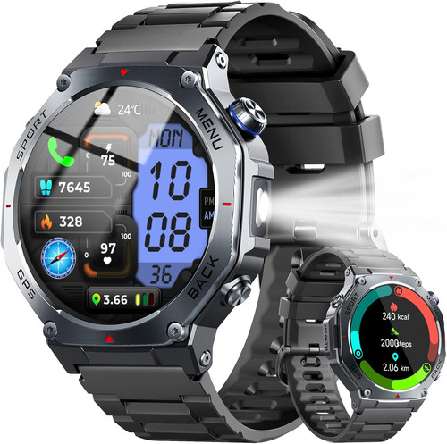 Smartwatch uomo gps 43 - gps,, 1.43"