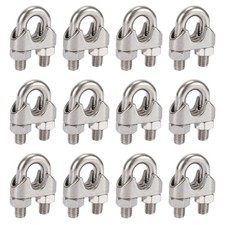 12 morsetti in acciaio inox M5