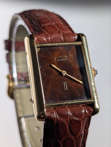 Cartier must tank vermeil - cartier,