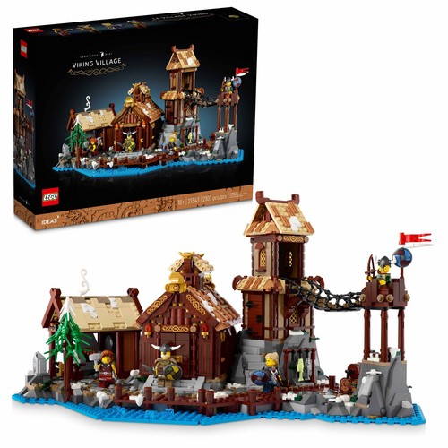 Lego ideas villaggio vichingo - villaggio,