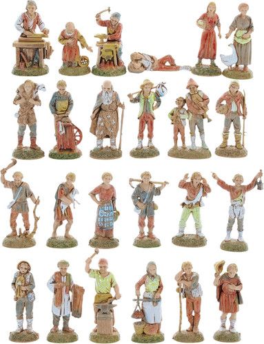 Gruppo pastori personaggi - gruppo,