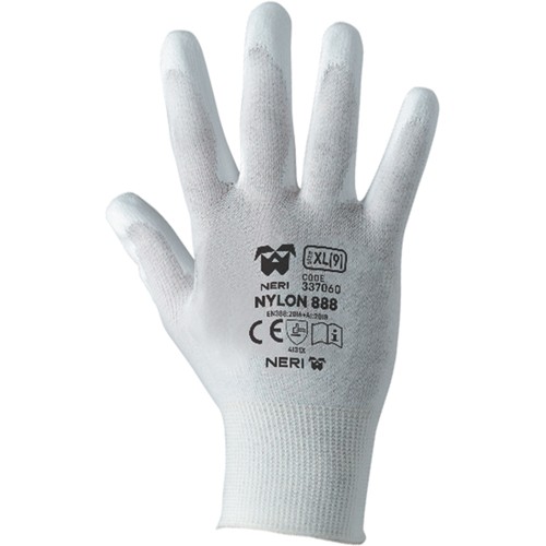 Guanto lavoro neri nylon - guanto, da