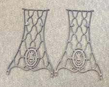 Gambe da tavolo vintage Singer