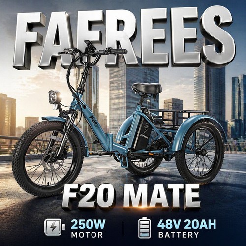 Fafrees cargo trike 48v - trike,