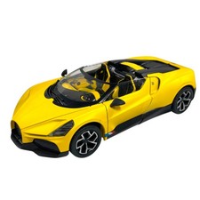 Modellino Auto RW Model 1/24 Bugatti Mistral W16 2023 Yellow