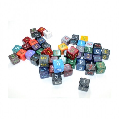 Set dadi speckled cubo d6 - dadi,