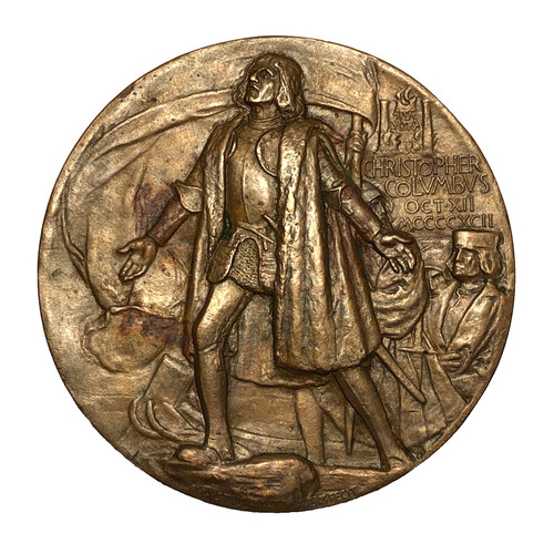 Rara medaglia bronzo 1892 - , 1893