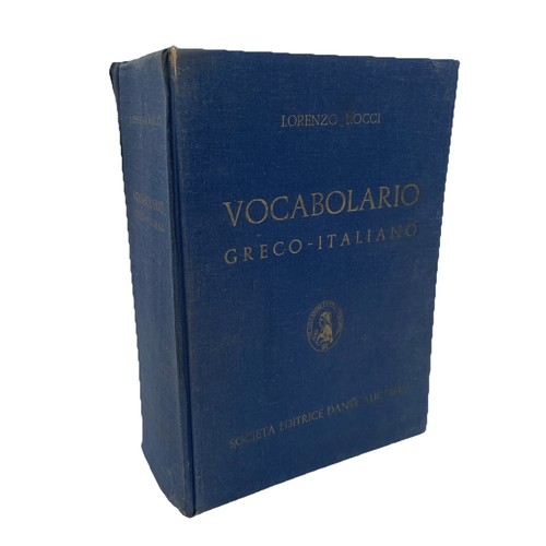 Vocabolario greco italiano - vocabolario, greco-italiano