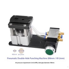 Punzonatrice per bordatura tre