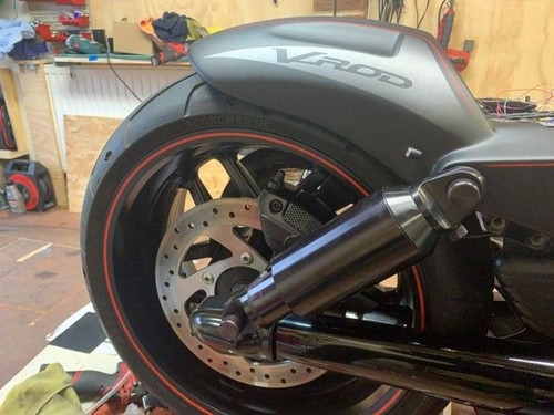 Harley davidson rod night - v,