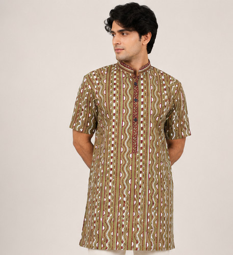 Camicia uomo kurta casual - camicia,