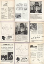 ABC AUTO epoca Meccanica Manifesti Pubblicità Motori Officina Carrozzeria 1967