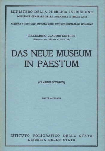 Das neue museum paestum - museum, paestum.