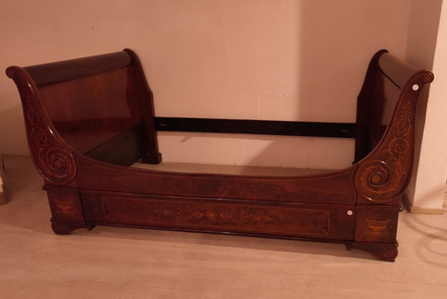 Grande letto barca francese - letto, a