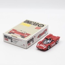 Unicar Abarth 2000 SP slot car KIT lexan body metal chassis 1:24 Toptoys