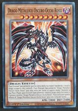 DRAGO METALLICO OSCURO OCCHI