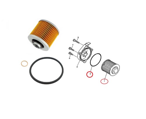 Kit manutenzione yamaha 500 - manutenzione, xv