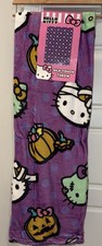 Hello Kitty Silk Touch Throw Lil Monsters 50x70" Halloween Nuovo con etichette SPEDIZIONE GRATUITA🎃