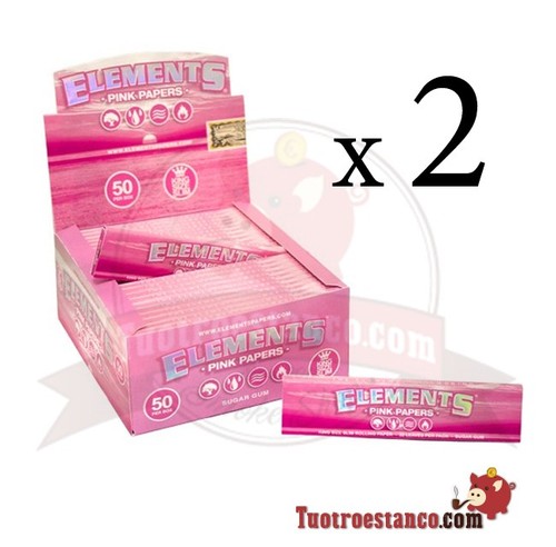 Cartine elements rosa lunghe - elements,