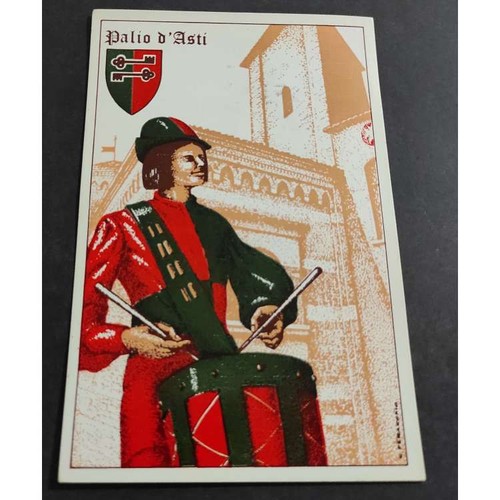 Cartolina palio asti - cartolina,