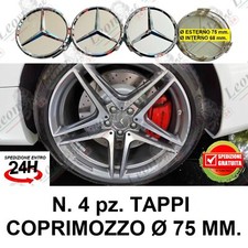 N. 4 pz. Tappi Coprimozzo 75