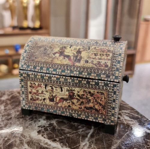Elegante cassapanca caccia - cassapanca, da