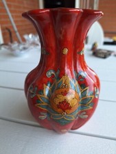 Vaso ceramica con decorazioni