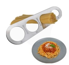 Dosaspaghetti da cucina, Misuratore di Spaghetti in Acciaio Inox a 4 Fori