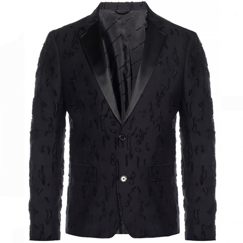 Giacca blazer diesel black - giacca,