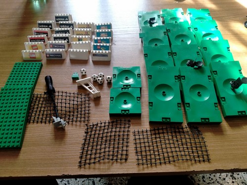Lego calcio 3401 campo - calcio,