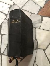 MESSALE AMBROSIANO QUOTIDIANO - Edizioni Paoline Imprimatur 1956