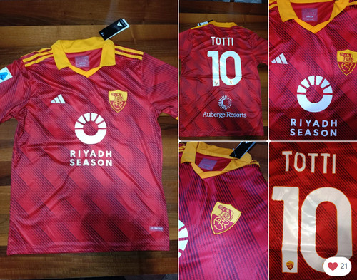 Maglia roma totti special - roma,