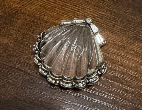 Spilla trasparente vintage - , a