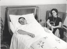 1961 MILANO Casa di Cura Capitanio Johnny DORELLI ricoverato per appendicite 
