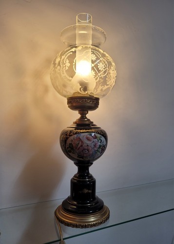 Lampada vetro epoca lume - lampada, in