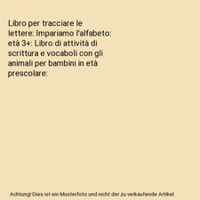 Libro per tracciare le