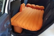MATERASSO LETTO GONFIABILE PER AUTO SEDILE POSTERIORE MACCHINA CON POMPA AIRBED 