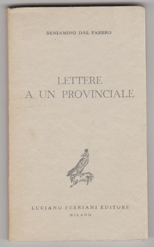 Dal fabbro lettere a un - a,