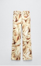 Zara Printed Jeans