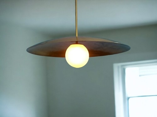Lampadario ottone fatto a - lampadario,