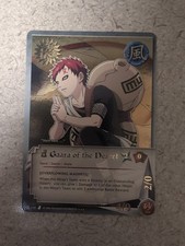 Naruto CCG Gold Foil Gaara del
